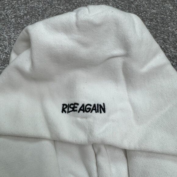 Uniqlo UT x Verdy Pullover Rise Again Hoodie Graphic Sweatshirt Mens Large White - Picture 4 of 16